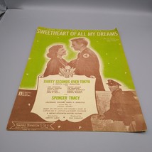 Vintage Sheet Music, I Love You Sweetheart of All My Dreams, Fitch and Lowe - £26.30 GBP