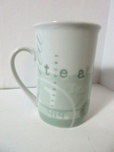 Vintage 1998 Starbucks Mug Green Tea Cup - $22.95