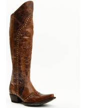 Idyllwind Women&#39;s Straight Up Orix Goat Studded Leather Tall Western Boots - £147.22 GBP