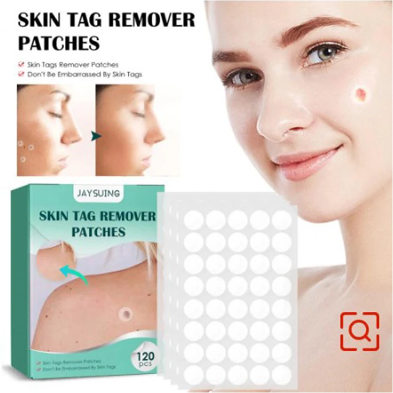 Game Fun Play Toys Skin Tag Remover Patches Wart Stickers 120pcs Skin Cleansing  - £23.10 GBP