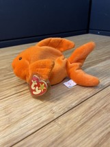 Ty Original Beanie Baby Goldie the Goldfish 1994 P.V.C. Pellets Errors KG - $39.60