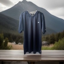 Starter Vented Short Sleeved T shirt Mens Large Black Mesh Street Wear S... - £13.29 GBP