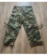 USGI ECWCS GoreTex Cold Wet Weather Pants Trousers Mens Large Woodland M... - $59.85