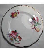 Royal Albert Lady Angela Pattern# 84921 Salad Plate Flowers Sprayed Gold... - $23.28
