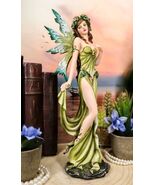 Earth Elemental Fairy Figurine Gaia Green Thumb Faerie Fantasy Sculpture... - $823.80 MXN