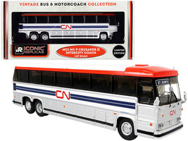 1980 MCI MC-9 Crusader II Intercity Coach Bus St. John&#39;s CN Canadian National Vi - £43.05 GBP