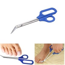 20cm(7.87&#39;&#39;) Long Reach Easy Grip Toe Nail Toenail Scissor Trimmer for d... - £5.34 GBP