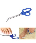 20cm(7.87&#39;&#39;) Long Reach Easy Grip Toe Nail Toenail Scissor Trimmer for d... - £5.33 GBP