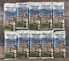 Lot (10) 2024 Allen &amp; Ginter Baseball Card Unopened Value Pack 14 Cards Per Pack - $89.09