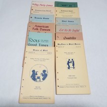 Cooperative Recreation Service Lot of 12 Booklets Dramatic Stunts Quadrilles+ - $36.98