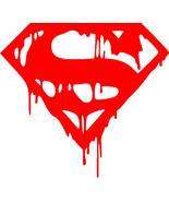 Vinyl Decal Window Sticker For Death of Superman DC Comics Superhero - £2.53 GBP+