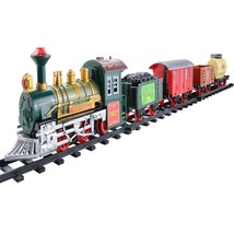 Northlight 16-Piece B/O Lighted Animated Continental Express Train Set Sound - £33.37 GBP