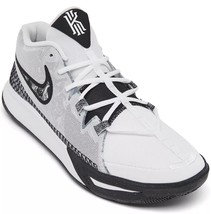 Nike Kyrie Flytrap VI Men&#39;s White Black Basketball Sneakers DM1125 101 - £67.94 GBP