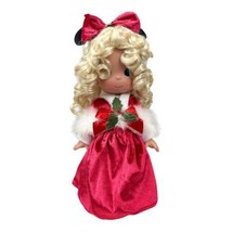 Precious Moments Disney Parks Mousekeeter Christmas Blonde Exclusive 12&quot; Doll - £47.61 GBP