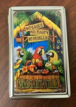 Sweet Cig Case With Tropical Margaritaville Artwork Holds Kings &amp; 100&#39;s - $450.47 MXN