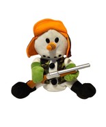 Gemmy Animated Hunting Snowman Sings Jingle Bells Deck The Halls Rifle L... - $23.70