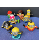 Lot of 8 Minions 2019 McDonalds Happy Meal Toy Figures - £7.48 GBP