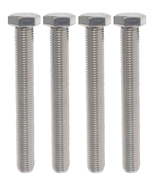 Hex 5/16-18 X 5&quot; Long Machine Screws, 304 Stainless Steel Bolts, Pack of 5 - $25.14 CAD