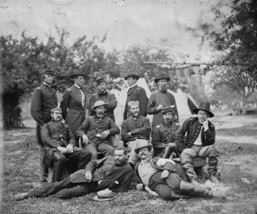 Lord Abinger Scots Fusilier Guards 1863 Falmouth Va 8x10 US Civil War Photo - $8.81