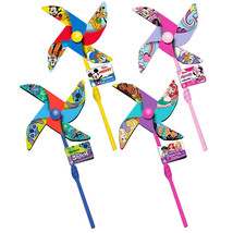 4 Kids Toy Pinwheels Disney Character Windmill Spinner Outdoor Garden De... - £21.10 GBP