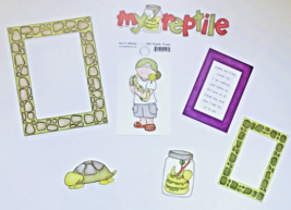 My Mind&#39;s Eye My Reptile Scrapbook Die Cuts Frames  8 Piece Set - £4.83 GBP