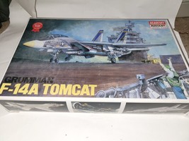 VINTAGE  Grumman F-14A Tomcat Academy Minicraft Model Kit 1/48 Scale #1659 - £34.42 GBP
