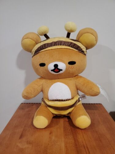 Rilakkuma Meets Honey Bee Plush Large Bear Bee 16” Stuffed Toy - $21.41