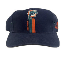 Vintage 1990&#39;s Miami Dolphins Logo Athletic NFL Pro Line Adjustable Hat NWOT - £23.59 GBP