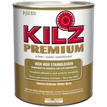 KILZ Premium High-Hide Stain Blocking Interior/Exterior Latex Primer/Sea... - $28.15