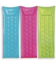 NEW Lot of 3 Inflatable Pool Float Mat Bed 72&quot; Relax-A-Mat Lounge Pool Raft - $19.99