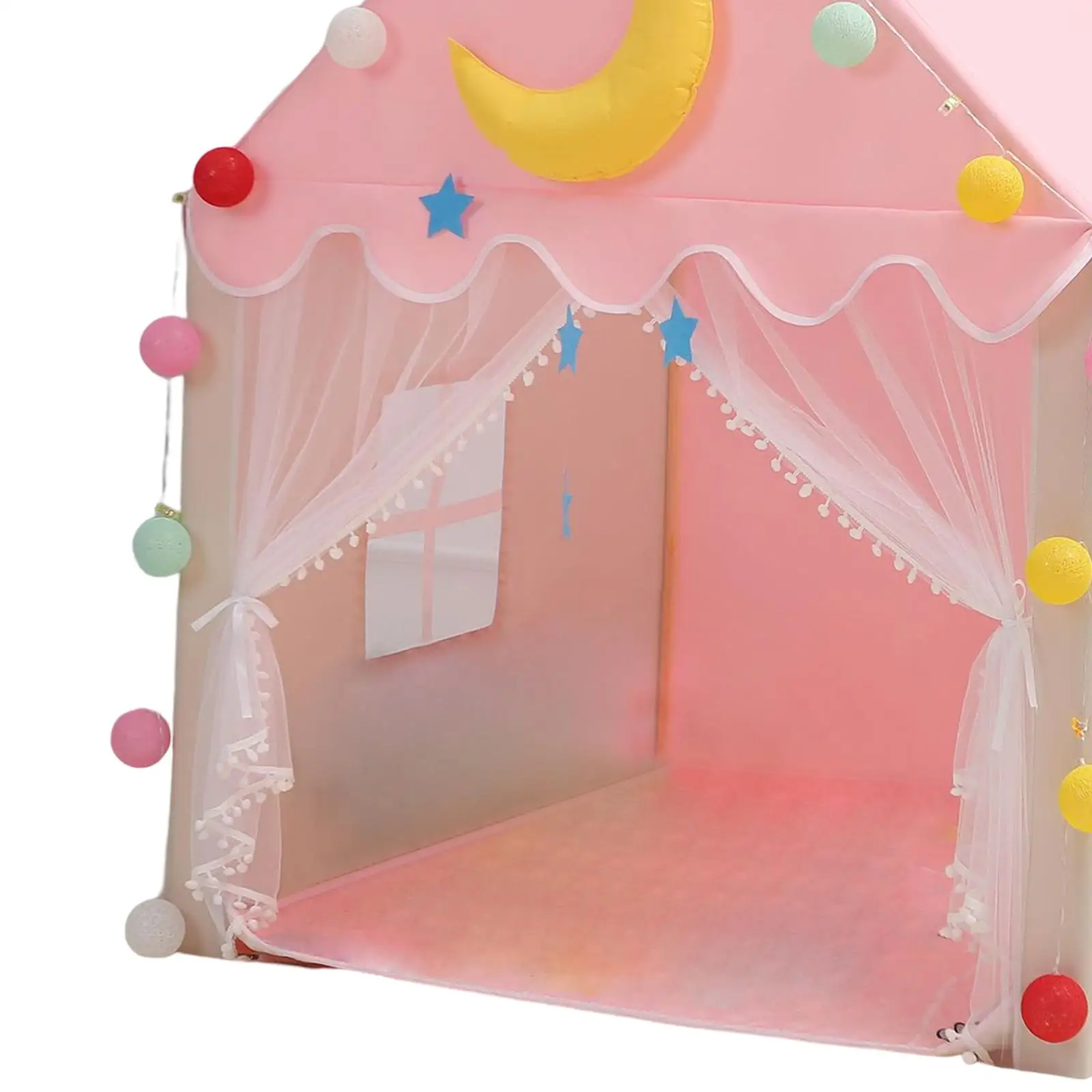 Indoor Outdoor Playhouse Child Room Decor Camping Playground Foldable Play House - £42.08 GBP