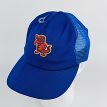 Florida Gators snapback Mesh back Hat RARE VINTAGE Blue w/ Orange logo 70s / 80s - £45.90 GBP