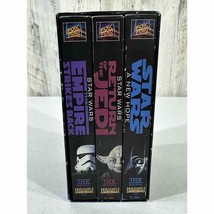 Star Trek Trilogy VHS Movies Return of the Jedi Empire Strikes Back - £7.20 GBP