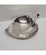 Silver Plated Leaf Dish Ball Footed - FB Rogers Co - Trinket Tray - Vintage - $16.45 CAD