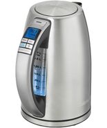 Cuisinart PerfecTemp 1.7L 1500W Stainless Steel Cordless Kettle With 6 P... - $100.79