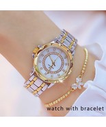 Ladies Wrist Watches 1506-sil gd bracelet - £15.72 GBP
