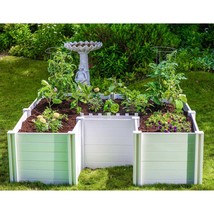 Composter Keyhole Composting Garden Diy Raised Bed Soil Organic Compost 6x6 New~ - £389.07 GBP