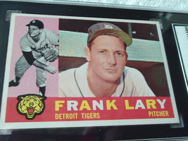 1960 Topps # 85 Frank Lary Sgc 84 Detroit Tigers Baseball !! - $59.99