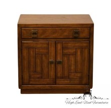 DREXEL FURNITURE Woodbriar Collection Rustic European 24&quot; Cabinet Nights... - £478.50 GBP