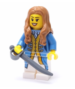 Lego Pirates Bluecoat Governor&#39;s Daughter Minifigure Imperial 70412 pi157 - $15.56