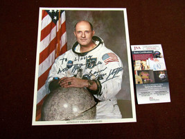 TOM THOMAS STAFFORD GEMINI NASA APOLLO SIGNED AUTO COLOR LITHO PHOTO JSA... - £185.72 GBP