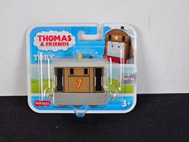 Thomas &amp; Friends All Engines Go TOBY Push Along Metal Toy Train HTN28 - £10.08 GBP