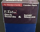 BCW Combo Pack - Elite2 Deck Guards and Inner Sleeves  - Blue - $10.22
