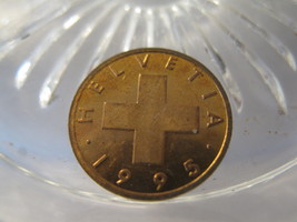 (FC-638) 1995-B Switzerland: 1 Rappen - $1.00