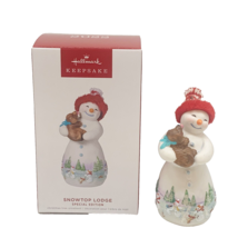 2022 HALLMARK Keepsake Snowtop Lodge Special Edition Christmas Ornament Box - £11.81 GBP