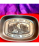 Pewter Wilton bread tray~Give us this day - $18.81