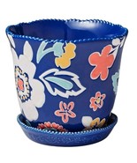 Pioneer Woman ~ MAGIC MEADOWS ~ Ceramic Planter ~ Floral Pattern ~ 8 x 8... - $46.75