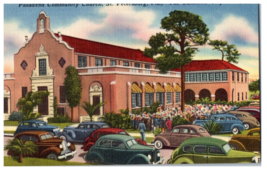 Pasadena Community Church St Petersburg Florida Postcard - £5.20 GBP