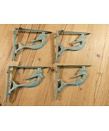 4 Cast Iron MERMAID Brackets Garden Braces Shelf Bracket **ROUGH PATCHES** - €29,31 EUR