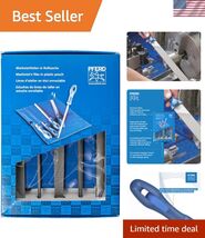 Machinists File Set in Plastic Pouch WRU, 5 pcs. | 8 inch | Bastard, Coa... - $166.61